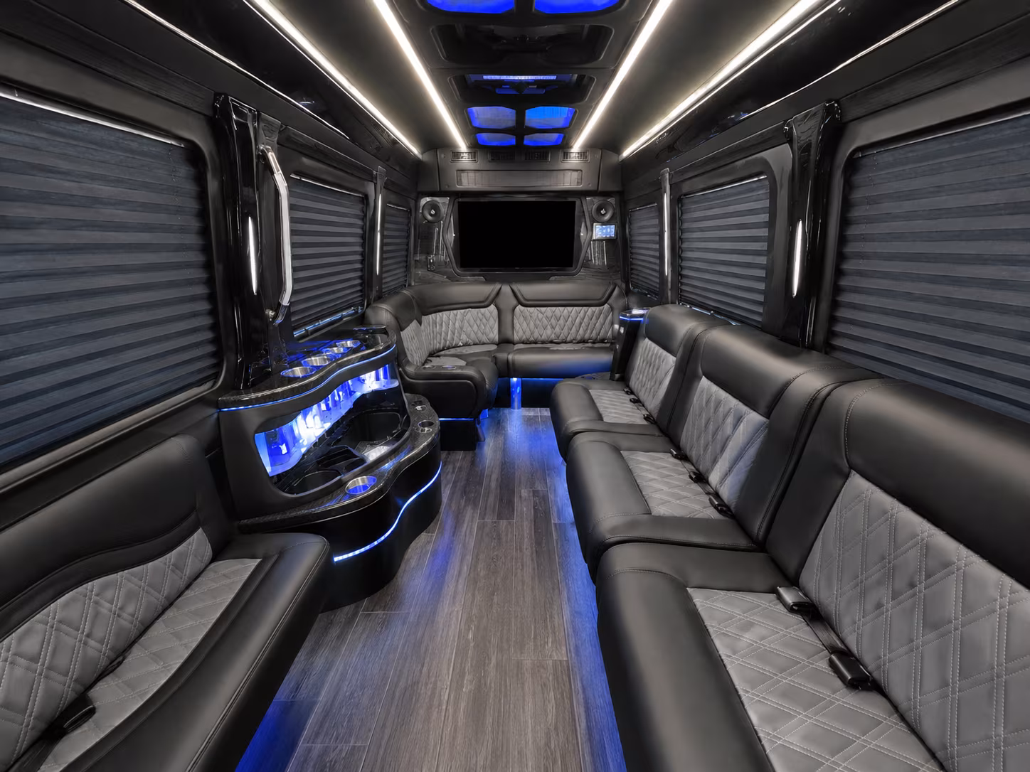 corporate event buses for suffolk center for cultural arts and local venues