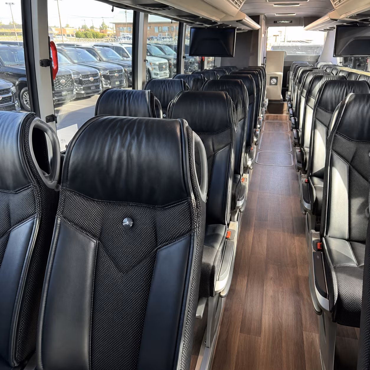 norfolk international airport orf charter bus pickups and drop offs