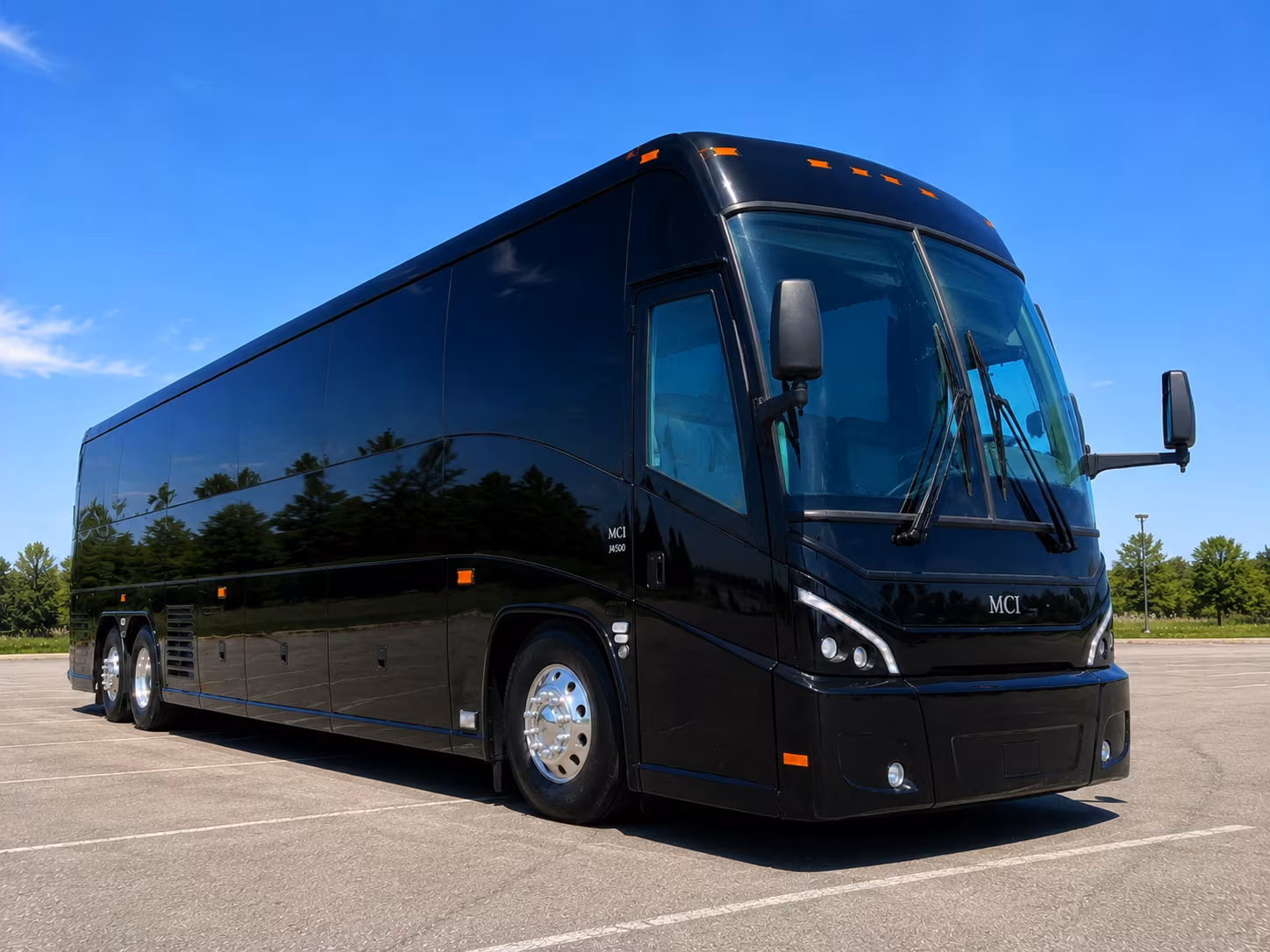 suffolk charter bus rental exterior