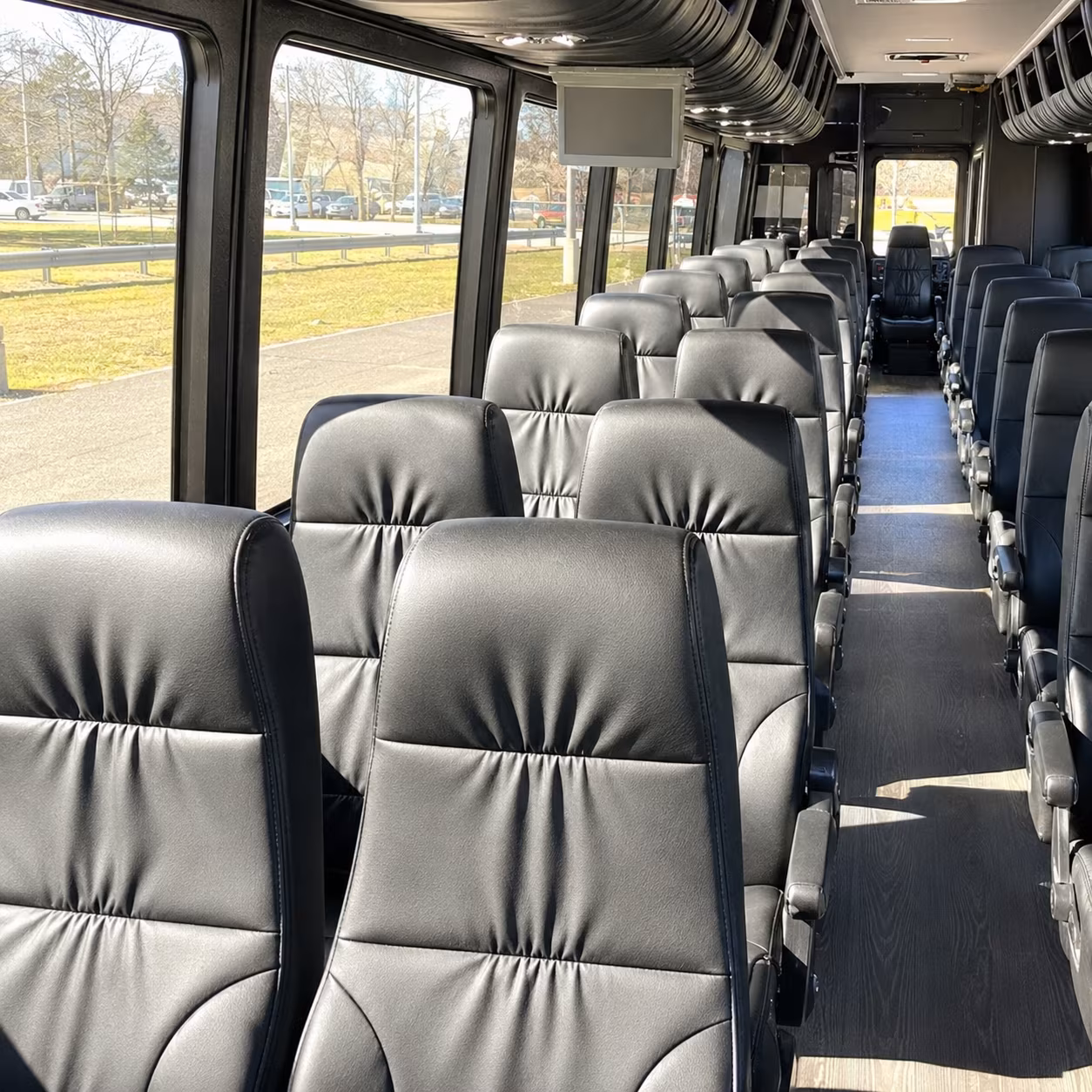 suffolk sporting event transportation onboard seating